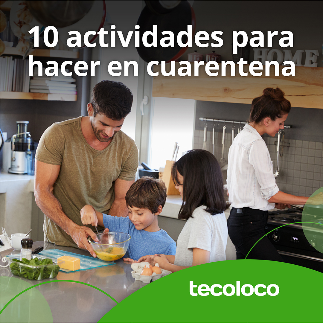 actividades en casa durante tiempo libre